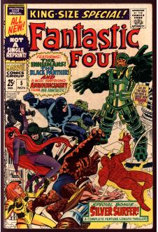 FANTASTIC FOUR ANNUAL #5 5.5 front cover