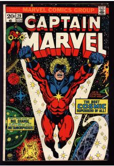 CAPTAIN MARVEL #29 5.0 front cover