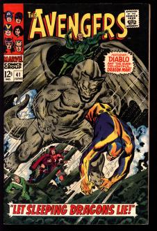 AVENGERS #41 6.5 front cover