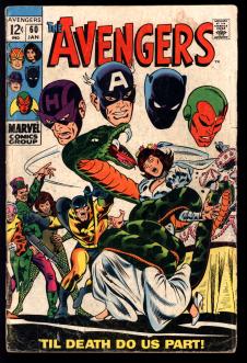 AVENGERS #60 2.5 front cover