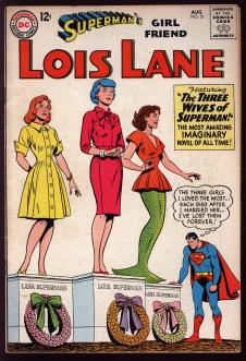 SUPERMAN'S GIRLFRIEND LOIS LANE #51 4.5 front cover