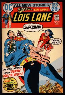 SUPERMAN'S GIRLFRIEND LOIS LANE #125 8.5 front cover