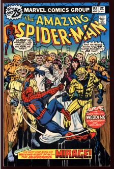 AMAZING SPIDER-MAN #156 8.0 front cover