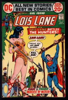 SUPERMAN'S GIRLFRIEND LOIS LANE #124 8.0 front cover