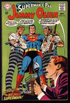 SUPERMAN'S PAL JIMMY OLSEN #114 6.5 front cover
