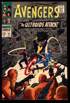 AVENGERS #36 4.5 front cover
