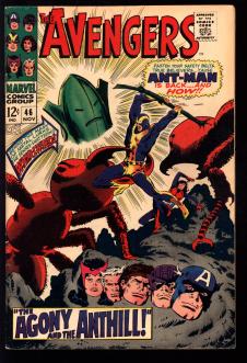 AVENGERS #46 5.0 front cover