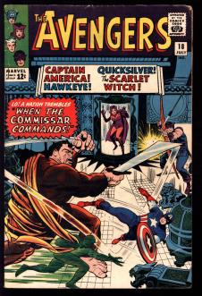 AVENGERS #18 3.5 front cover