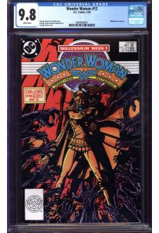 WONDER WOMAN #12 CGC 9.8 WHITE PAGES front cover