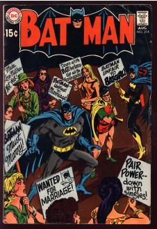 BATMAN #214 4.0 front cover