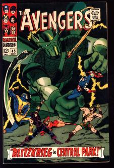 AVENGERS #45 7.5 front cover