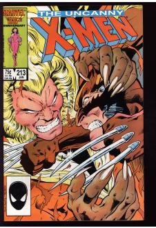 X-MEN #213 9.0 front cover