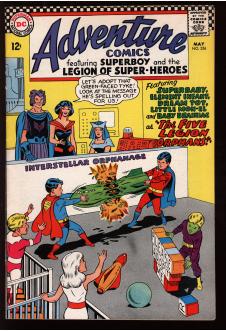 ADVENTURE COMICS #356 6.5 front cover