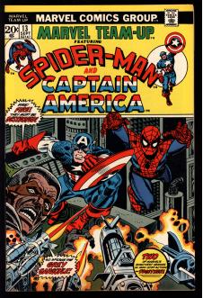 MARVEL TEAM-UP #13 7.0 front cover