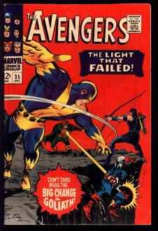 AVENGERS #35 4.5 front cover
