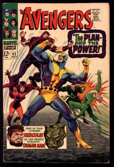 AVENGERS #42 5.0 front cover
