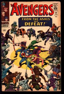 AVENGERS #24 4.0 front cover