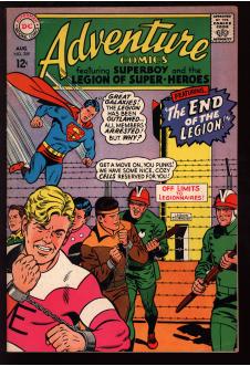 ADVENTURE COMICS #359 6.0 front cover