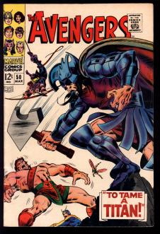 AVENGERS #50 6.0 front cover