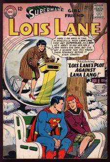 SUPERMAN'S GIRLFRIEND LOIS LANE #50 5.0 front cover