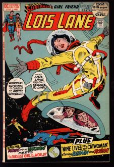 SUPERMAN'S GIRLFRIEND LOIS LANE #123 8.5 front cover