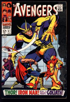AVENGERS #51 4.5 front cover