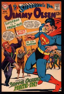 SUPERMAN'S PAL JIMMY OLSEN #118 7.5 front cover