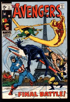 AVENGERS #71 4.0 front cover