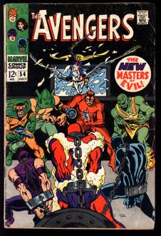 AVENGERS #54 3.5 front cover