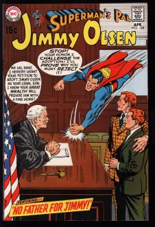 SUPERMAN'S PAL JIMMY OLSEN #128 7.5 front cover