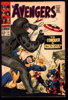 AVENGERS #37 5.0 front cover