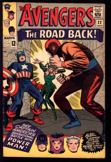 AVENGERS #22 4.5 front cover