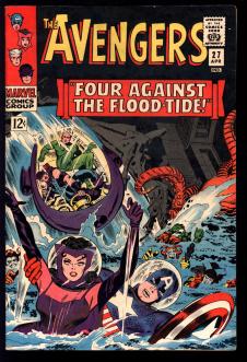 AVENGERS #27 7.5 front cover