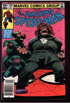 AMAZING SPIDER-MAN #232 8.0 front cover