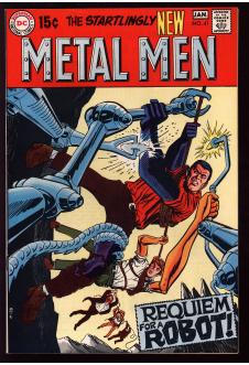 METAL MEN #41 7.5 front cover