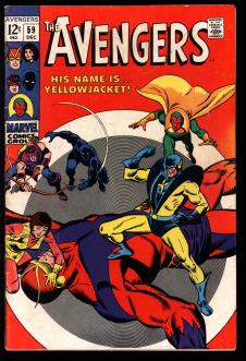 AVENGERS #59 4.5 front cover