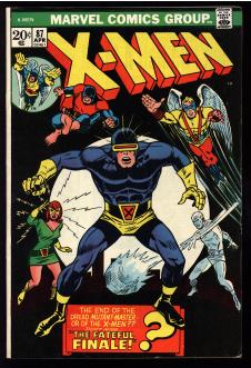 X-MEN #87 4.5 front cover