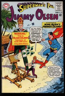 SUPERMAN'S PAL JIMMY OLSEN #85 7.5 front cover