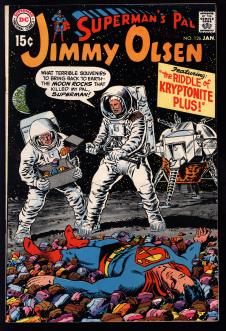 SUPERMAN'S PAL JIMMY OLSEN #126 8.5 front cover