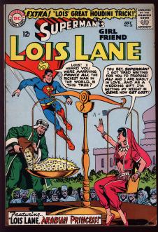 SUPERMAN'S GIRLFRIEND LOIS LANE #58 6.0 front cover
