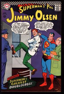 SUPERMAN'S PAL JIMMY OLSEN #102 8.5 front cover