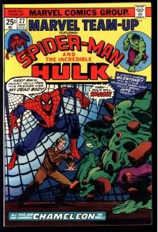 MARVEL TEAM-UP #27 7.0 front cover