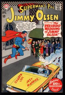 SUPERMAN'S PAL JIMMY OLSEN #100 5.0 front cover
