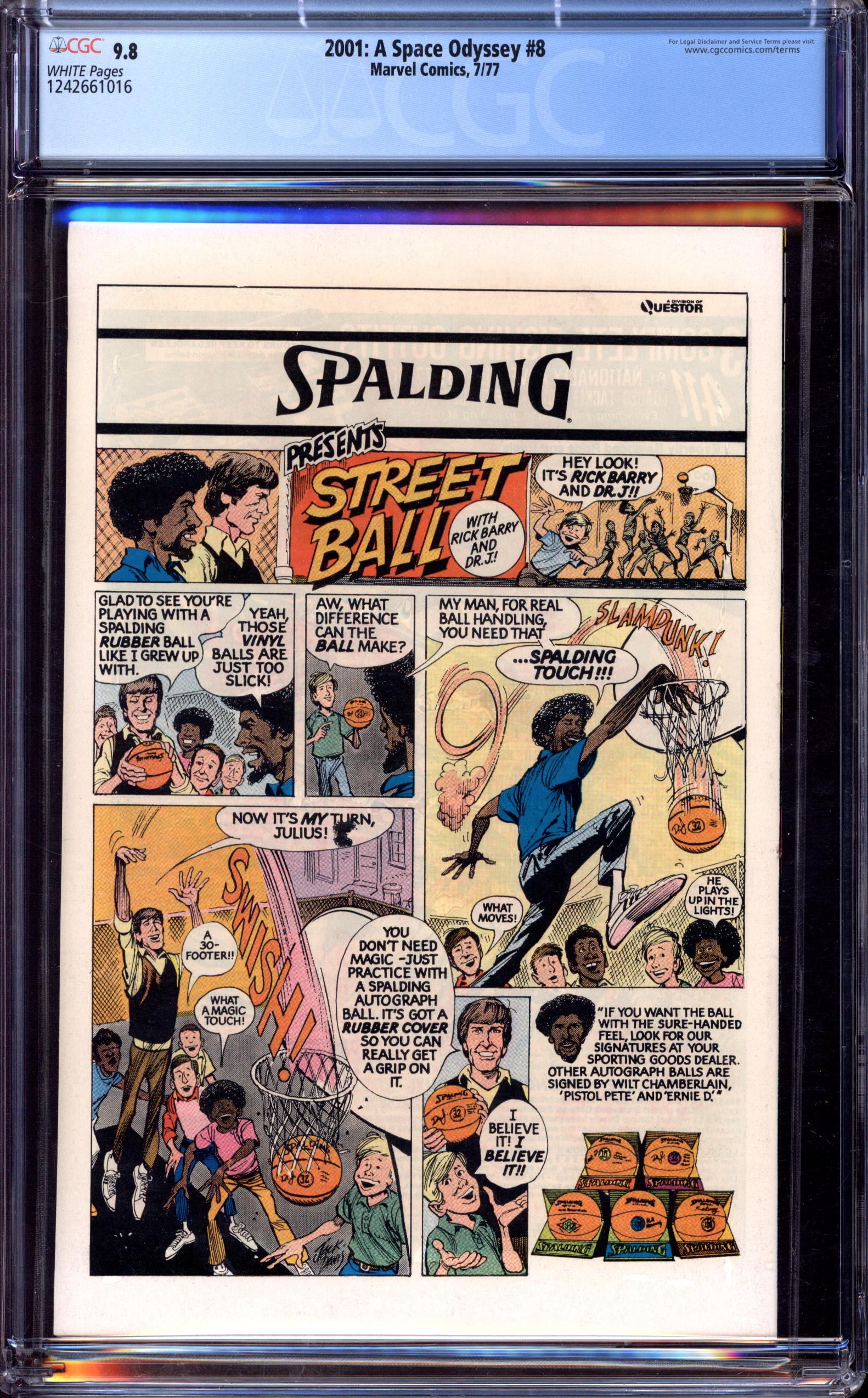 2001: A SPACE ODYSSEY Back Cover