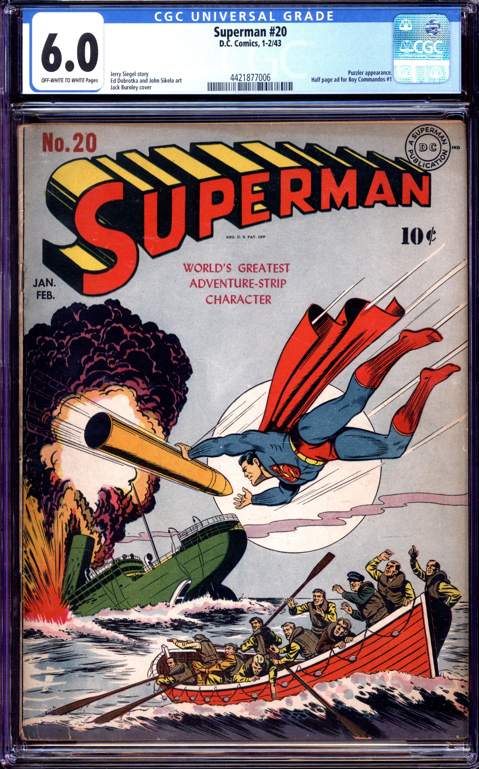 SUPERMAN Front Cover