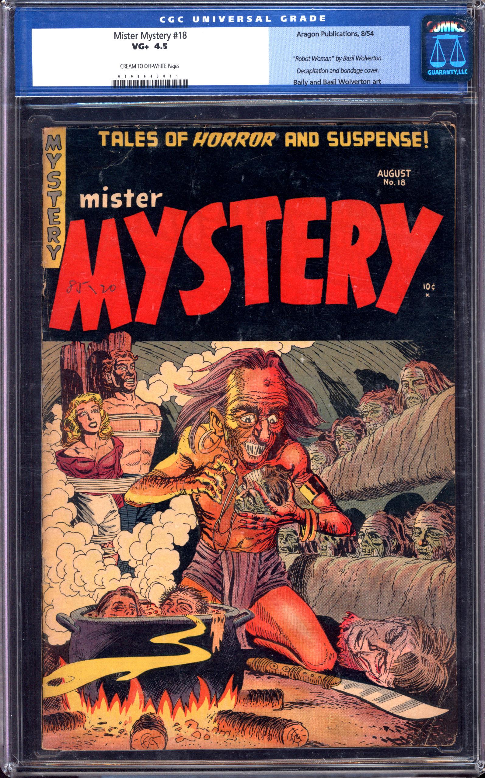 MISTER MYSTERY Front Cover
