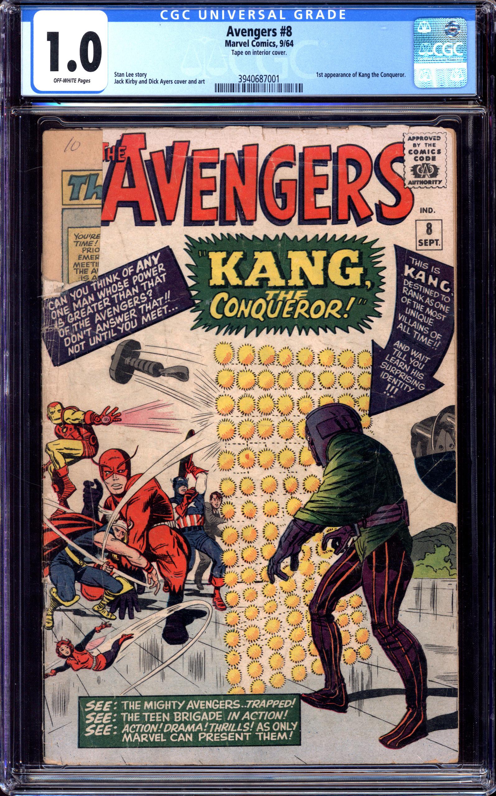 AVENGERS Front Cover