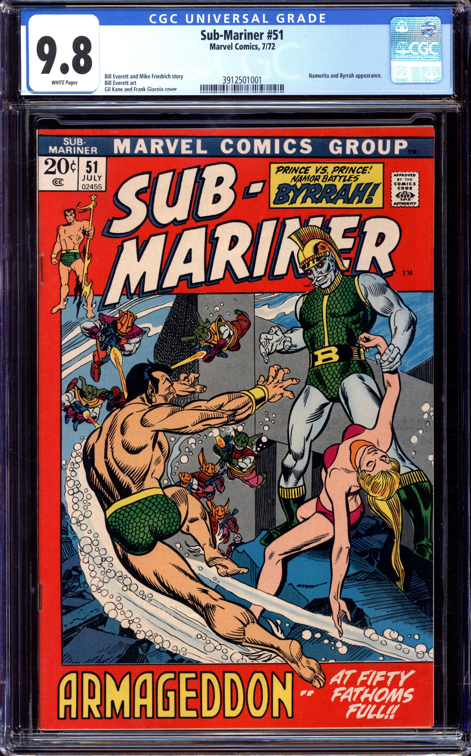 SUB-MARINER Front Cover