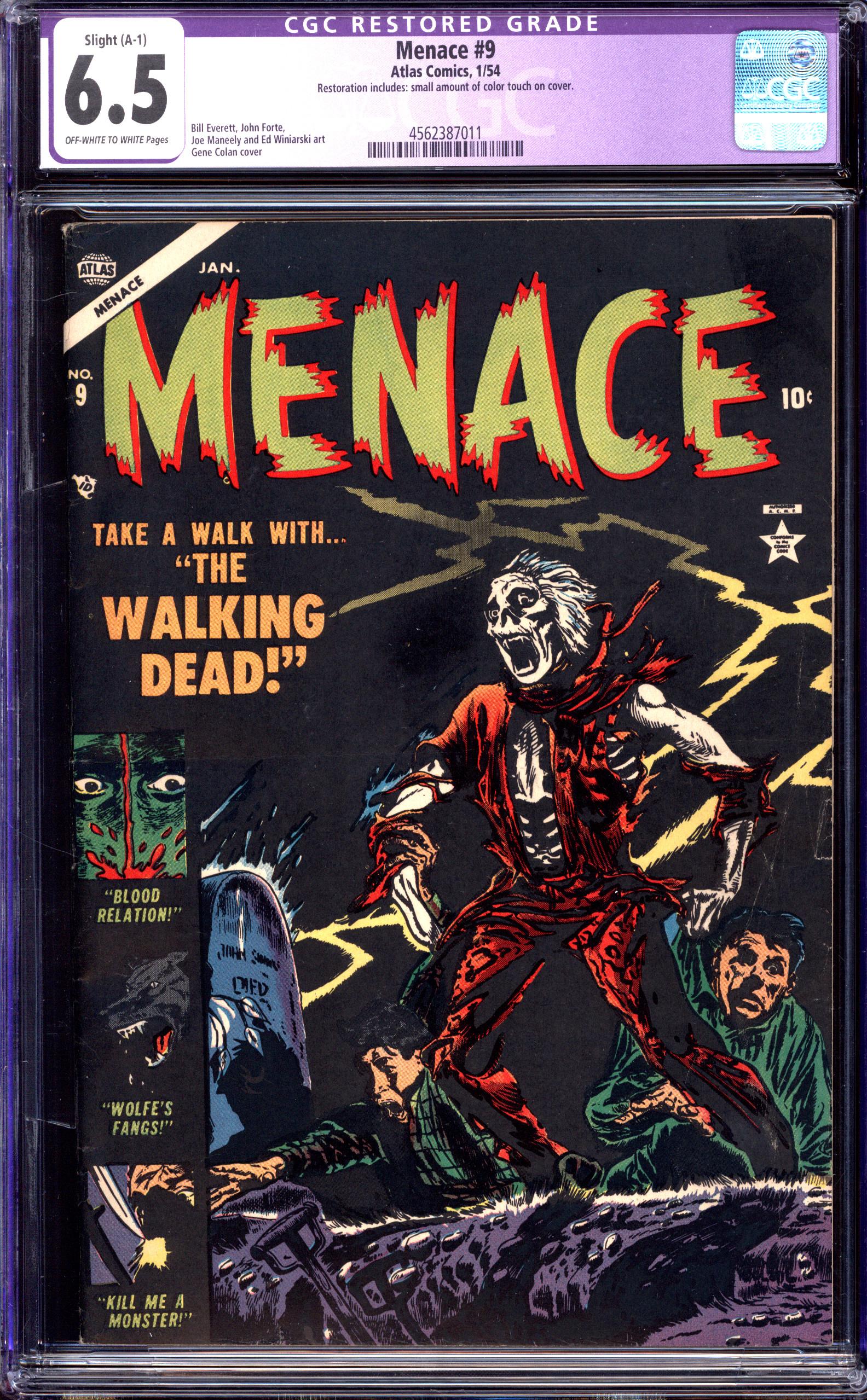 MENACE Front Cover