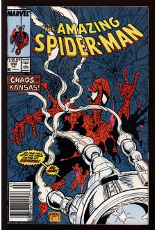AMAZING SPIDER-MAN #302 8.0 front cover